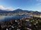 Aerial view, Lucerne, Pilatus, Switzerland