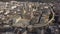 Aerial View of Lugo Walled City , Galicia, Spain.