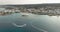 Aerial View of Luxury Yachting and Motorboats in Protaras, Cyprus