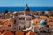 Aerial View of Luza Square, Saint Blaise Church and Assumption C