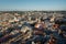 Aerial view of Lviv with Bernardine Church and Monastery - Lviv, Ukraine