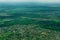 Aerial view of Lviv Lvov city, Ukraine