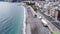 Aerial view of Maiori, Amalfi coast. Italy