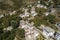 Aerial view at Makrinitsa village of Pelion, Greece