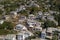 Aerial view at Makrinitsa village of Pelion, Greece