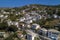 Aerial view at Makrinitsa village of Pelion, Greece