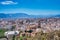 Aerial view of Malaga skyline - Andalusia