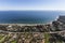 Aerial View of Malibu Estates in Southern California