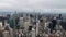 Aerial view of Manhattan skyscrapers