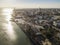 Aerial view of Maputo, capital city of Mozambique, Africa