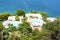 Aerial view of Marbella hotel, Corfu, Greece