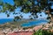 Aerial view of the Marina, Gocek, Fethiye, Turkey.