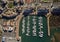 Aerial view of the marina of Isla Canela