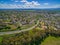 Aerial view of Maroondah Highway.