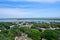 Aerial view of the Matanzas River in St. Augustine, Florida USA