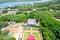 Aerial view of the Matanzas River in St. Augustine, Florida USA