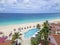 Aerial view from Meads Bay in Anguilla Beach, Caribbean