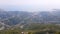 Aerial view of Menton and Ventimiglia from Sainte-Agnes