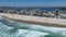 Aerial view of Mission Bay and beach in San Diego during summer, California. USA.