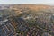 Aerial View of Modern Suburban Housing near Los Angeles in Simi