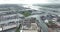 Aerial view on the Moerdijk industrial port. 4th largest harbour in The Netherlands.