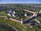 Aerial view on Monastery of Saint Euthymius in Suzdal