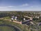 Aerial view on Monastery of Saint Euthymius in Suzdal Russia