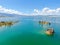 Aerial view of Mono Lake