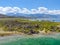 Aerial view of Mono Lake