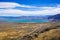 Aerial view of Mono Lake area