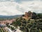 Aerial view Montesa castle. Spain
