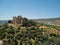 Aerial view Montesa castle. Spain