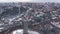 Aerial view of Monument Motherland, Kiev, Ukraine