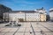 Aerial view on Monument to Princess Olga, Saint Andrew, Sts. Cyril and Methodius from drone