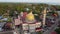 Aerial view mosque Masjid Jamek Al Hidayah