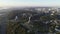 Aerial view of the Motherland monument in Kiev, Ukraine