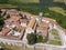 Aerial view of Motovun in Croatia