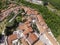 Aerial view of Motovun in Croatia