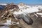 Aerial view of Mount Cayley in the Coast Mountains of British Columbia