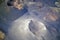 Aerial View of Mount Haleakala Volcano, Maui, Hawaii