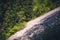 Aerial view Mountains Forest and stones Landscape