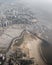 Aerial view of Mumbai city from Flight, Mumbai,