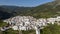 Aerial view of the municipality of Istan in the province of Malaga, Spain