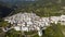 Aerial view of the municipality of Istan in the province of Malaga, Spain