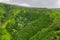 Aerial view of Na Pali Coast State Wilderness Park, Kauai, Hawaii