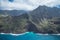 Aerial View of the NaPali Coast of Kaui