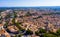 Aerial view of Narbonne, France