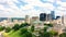 Aerial view of Nashville Capitol and skyline