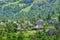 Aerial view of Navala village Fiji