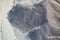 Aerial view of Nazca Lines - Astronaut geoglyph, Peru.